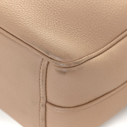 Prada Vitello Daino Medium Double Zip Shoulder Bag Cammeo 11 of 20