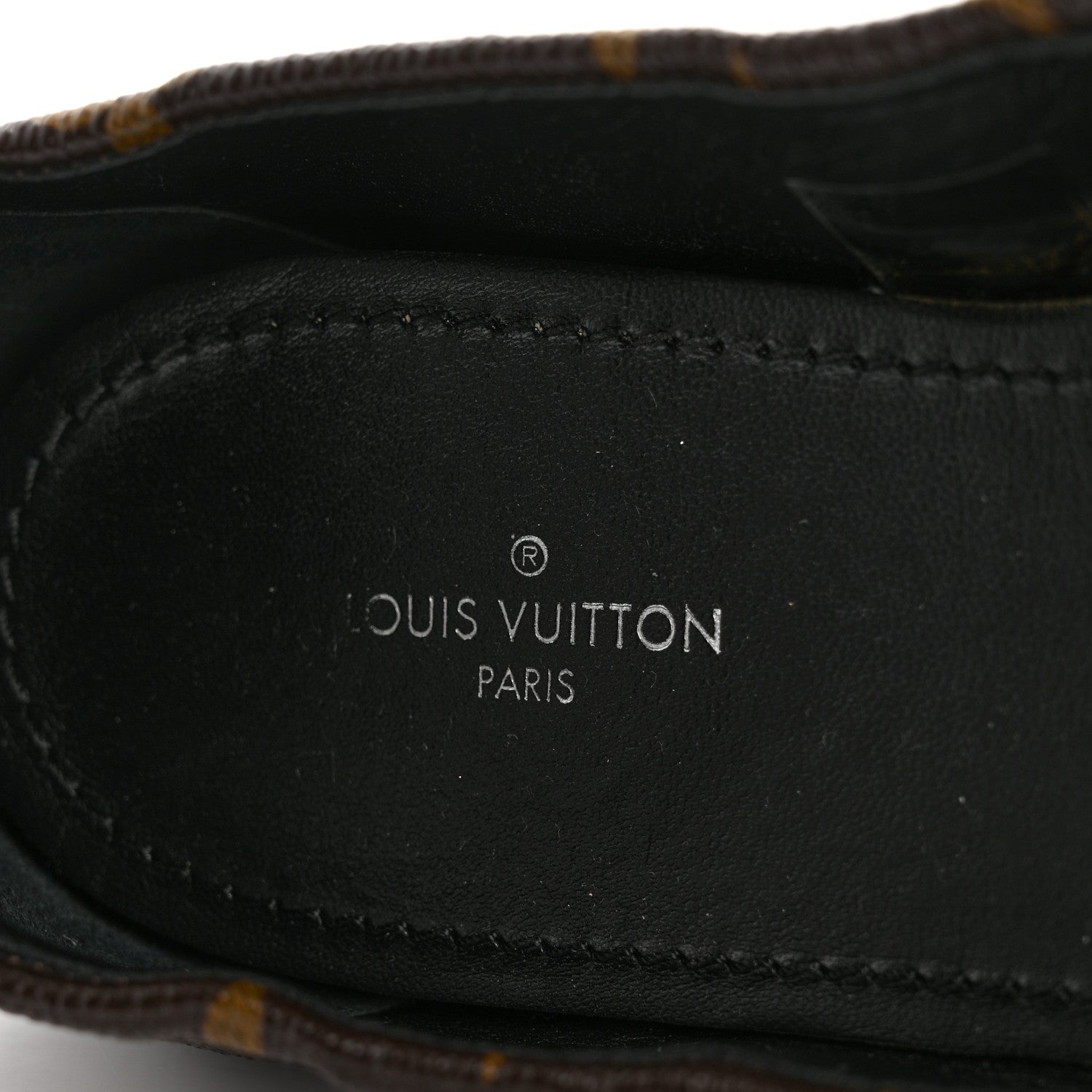 Louis Vuitton Monogram Flirty Ballerina Flats 37.5 Black 6 of 10