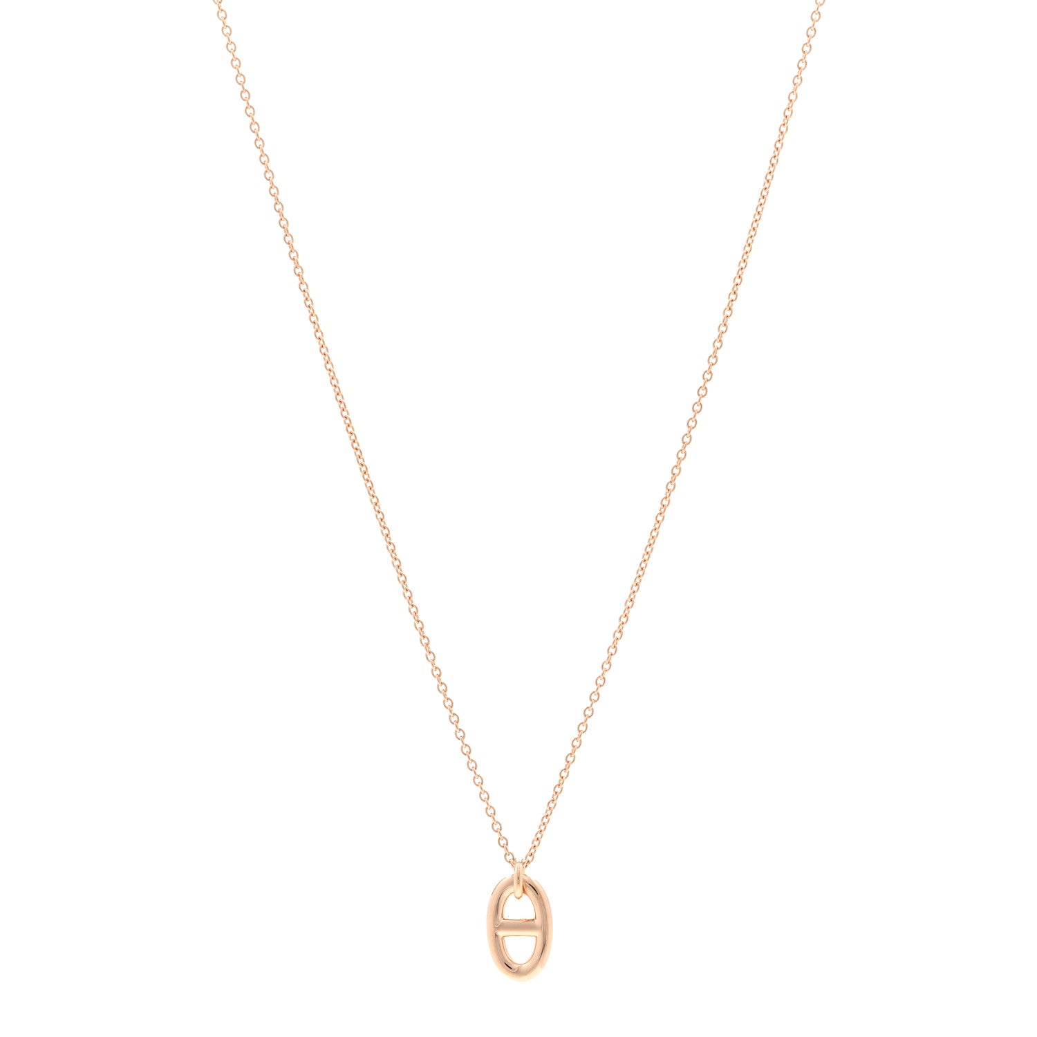 Hermes 18K Rose Gold PM Farandole Pendant Necklace 1 of 5