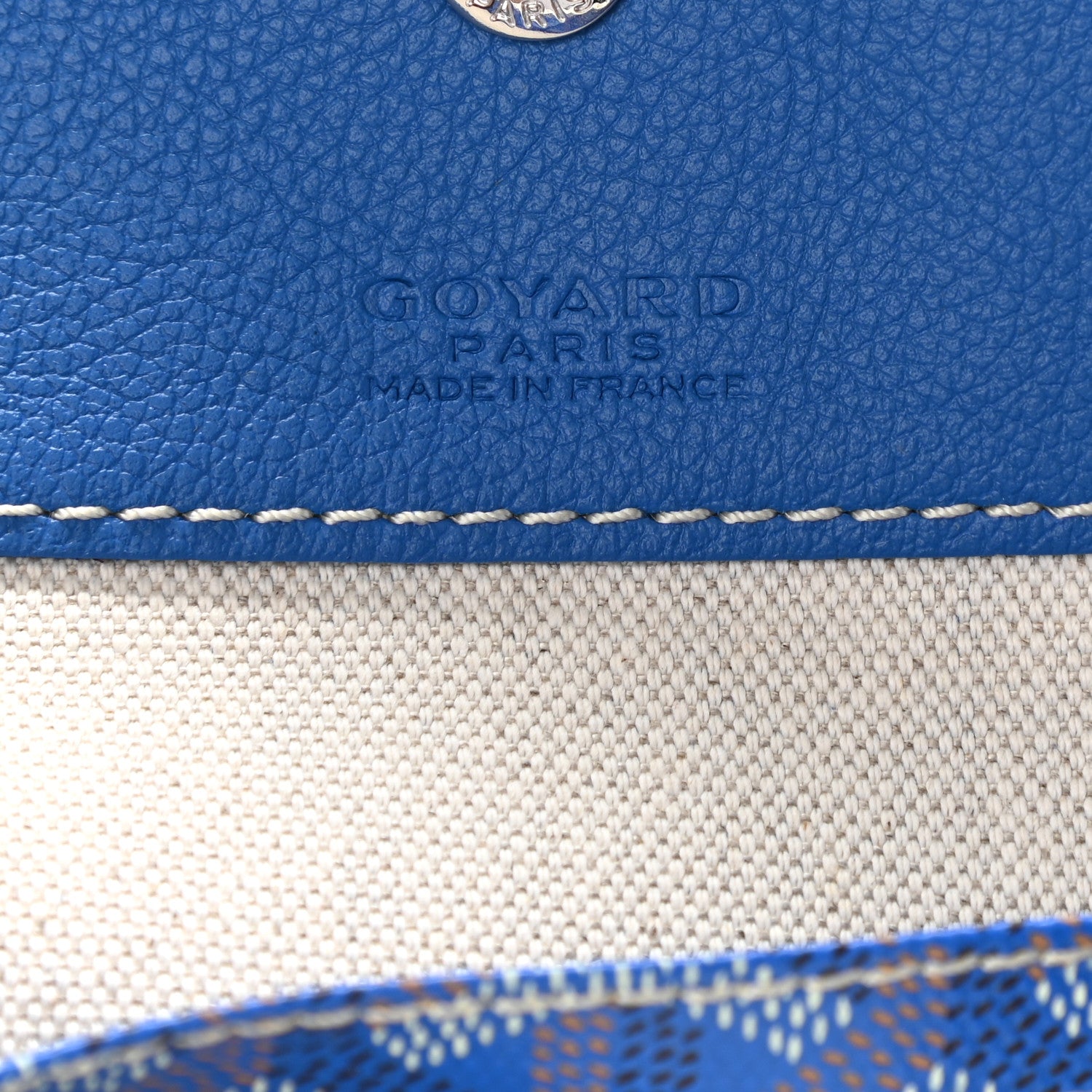 Goyard Goyardine Boheme Hobo Blue 7 of 11
