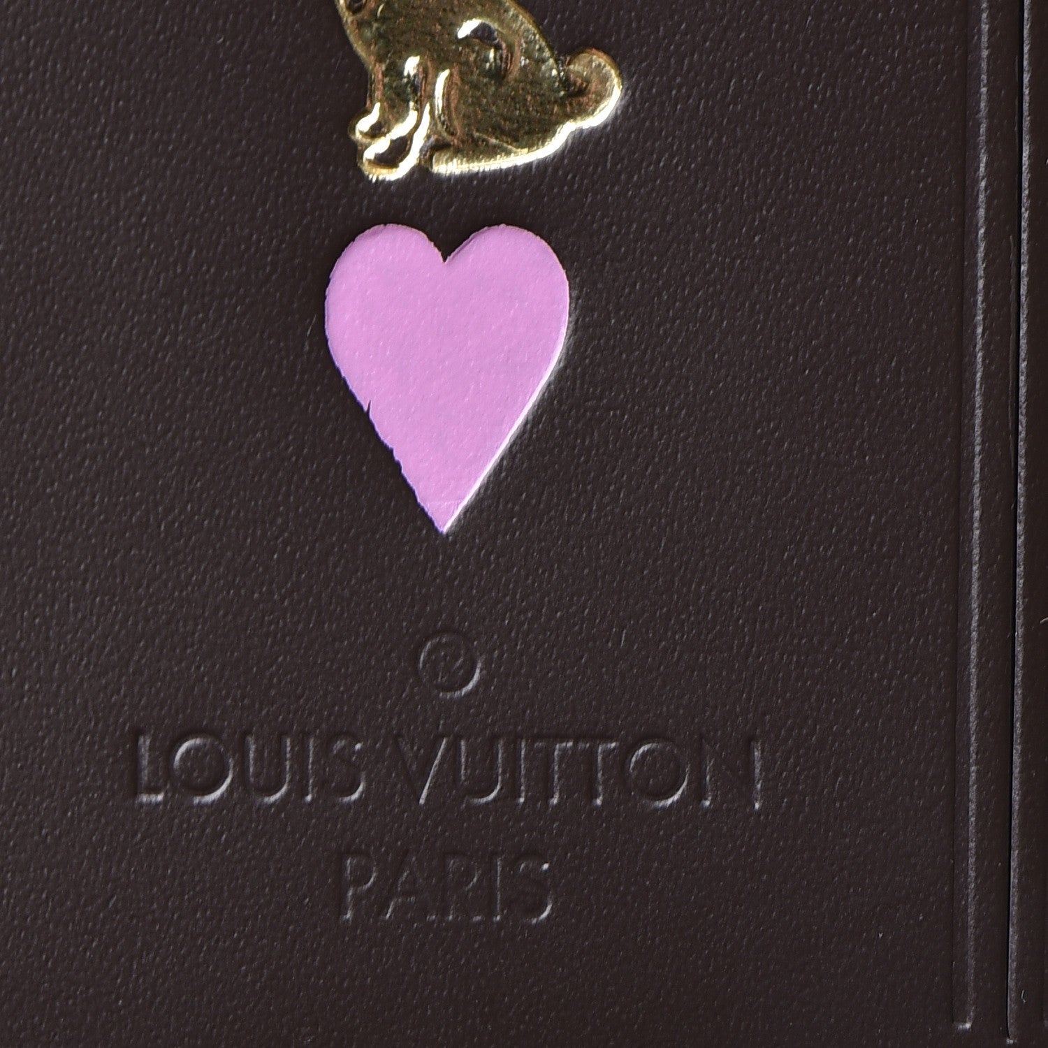 Louis Vuitton Calfskin Luggage Tag Ebene 3 of 4