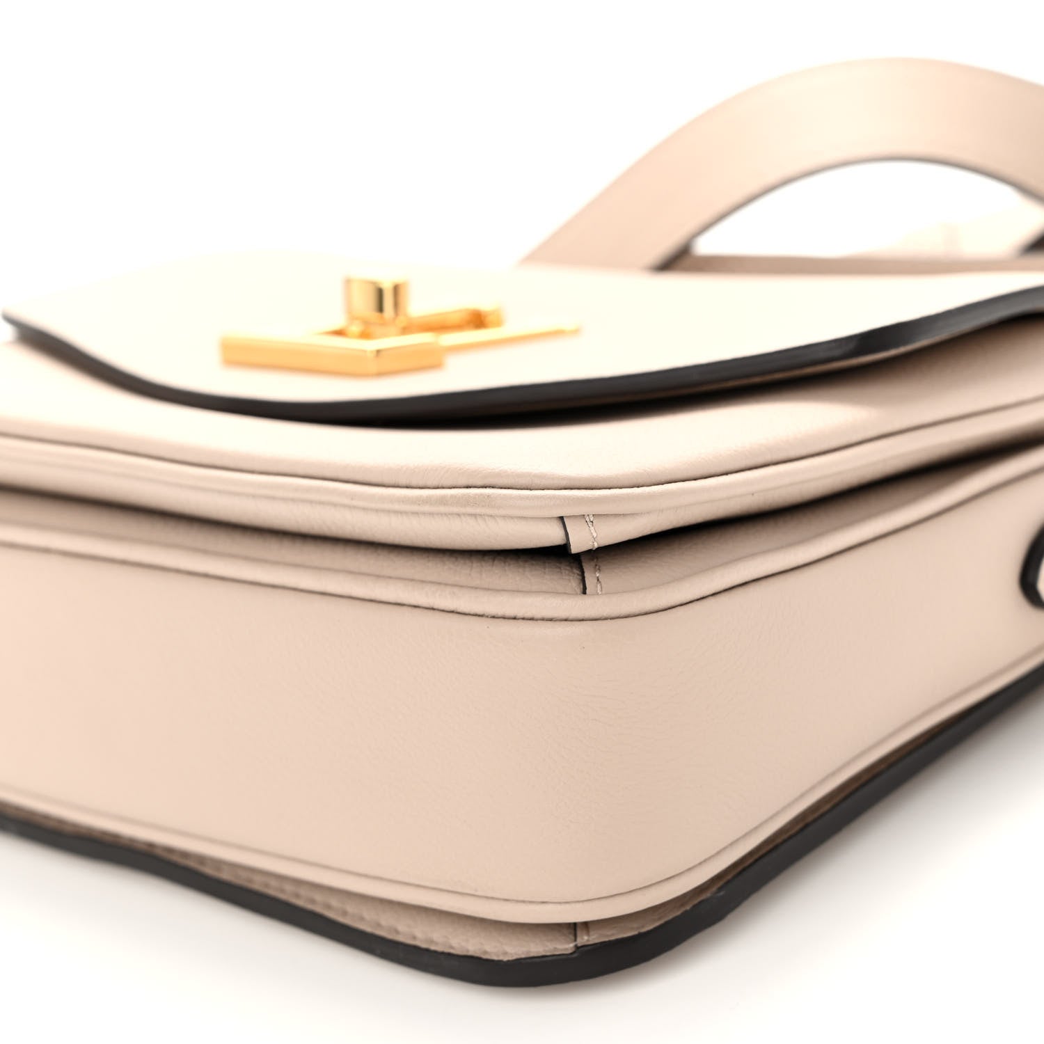 Louis Vuitton Grained Calfskin Lockme Oxford Greige 9 of 9