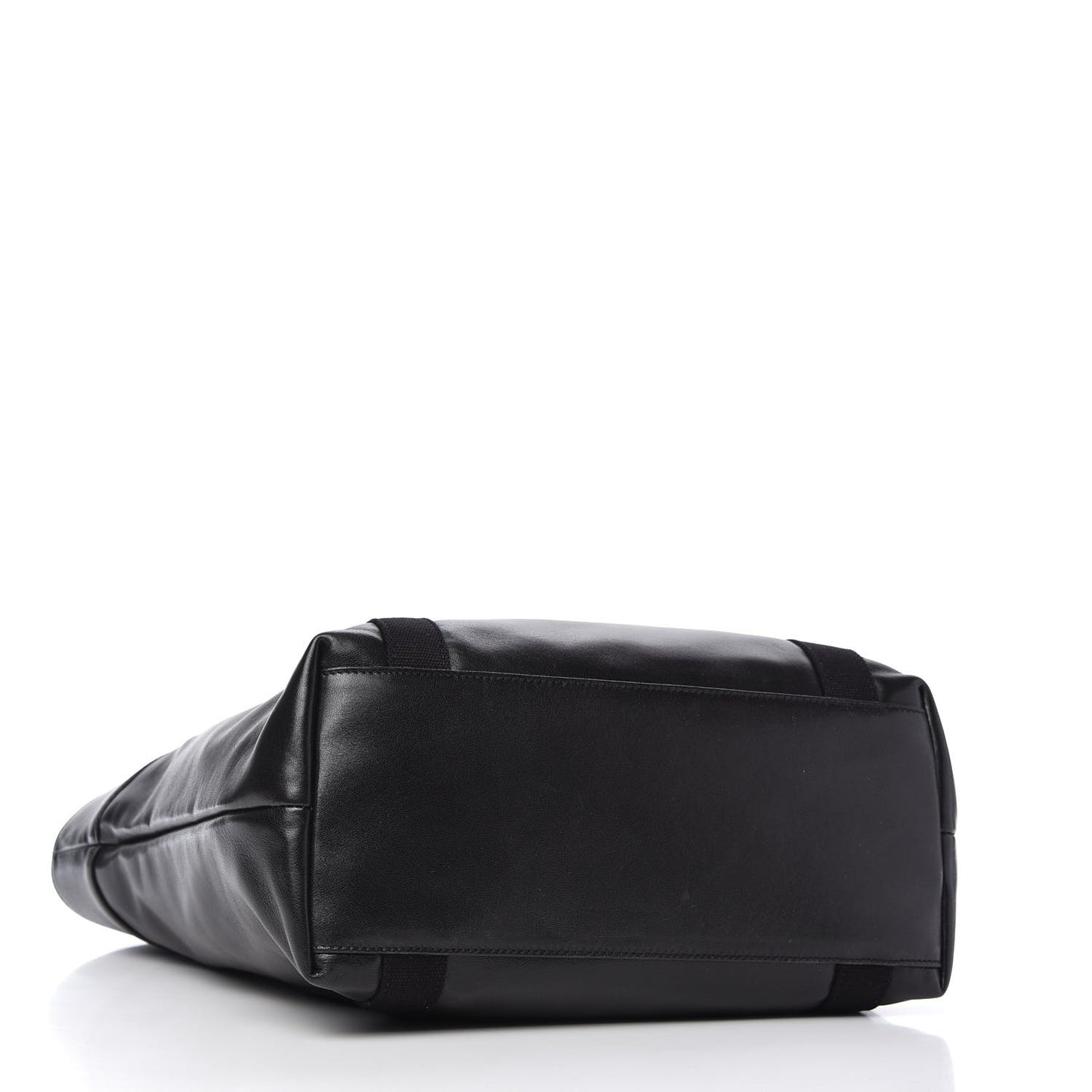 Calfskin Small Daily Cabas Shopping Tote Black