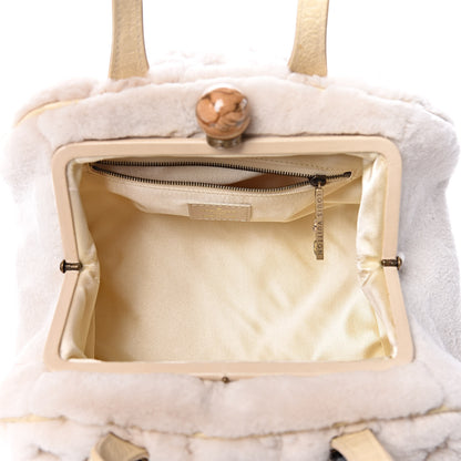 Louis Vuitton Mink Cabochons Demi Lune White 5 of 9