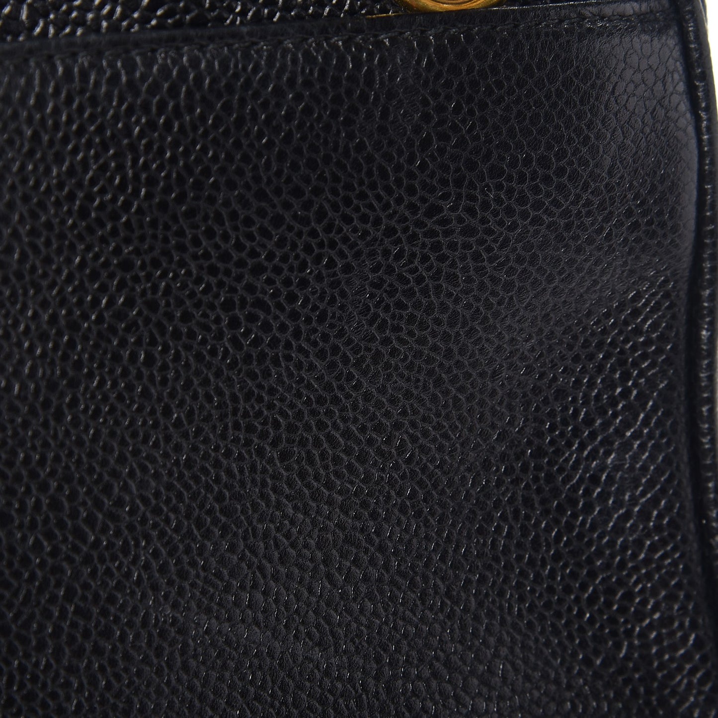 Caviar CC Shoulder Bag Black