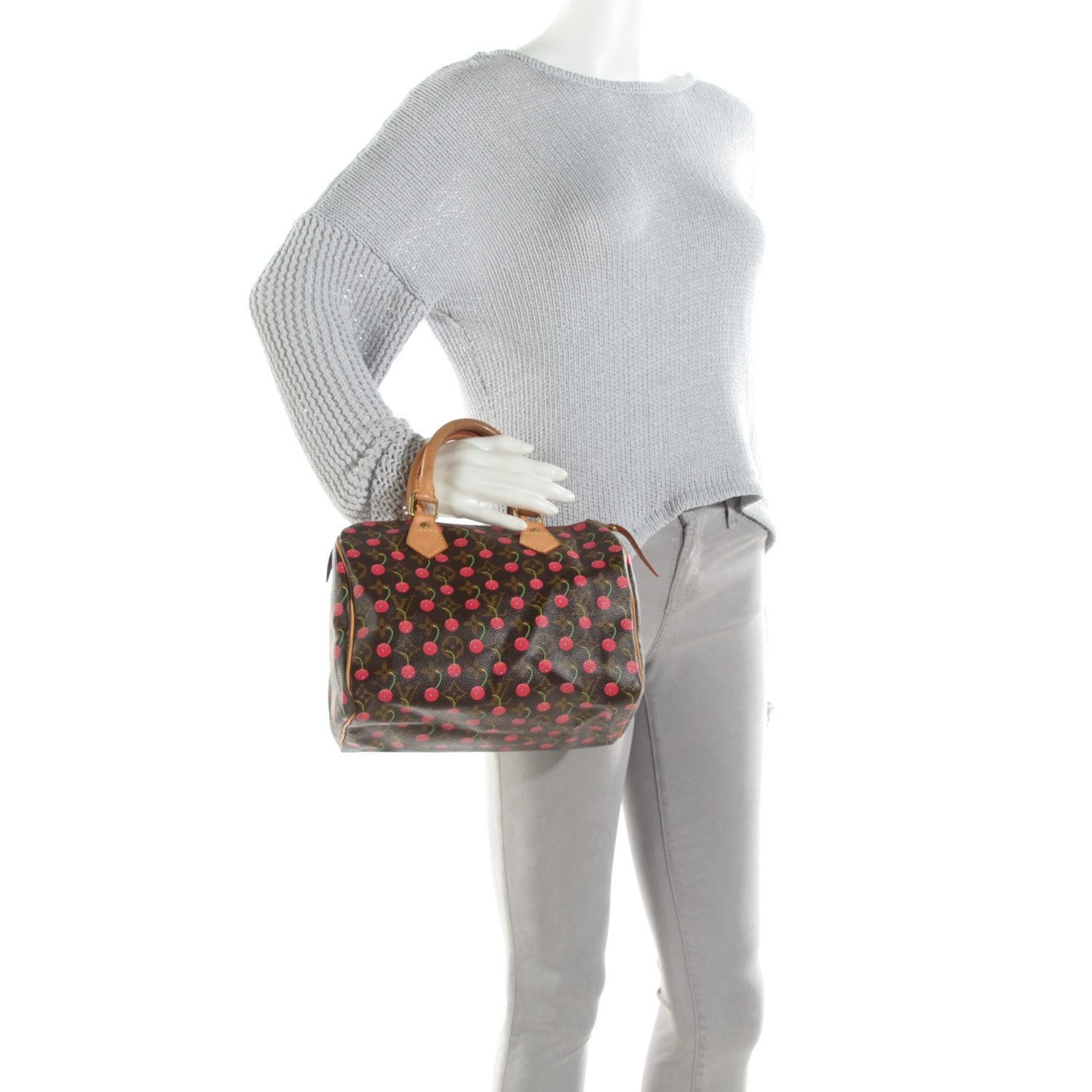 Louis Vuitton Monogram Cerises Speedy 25 2 of 9