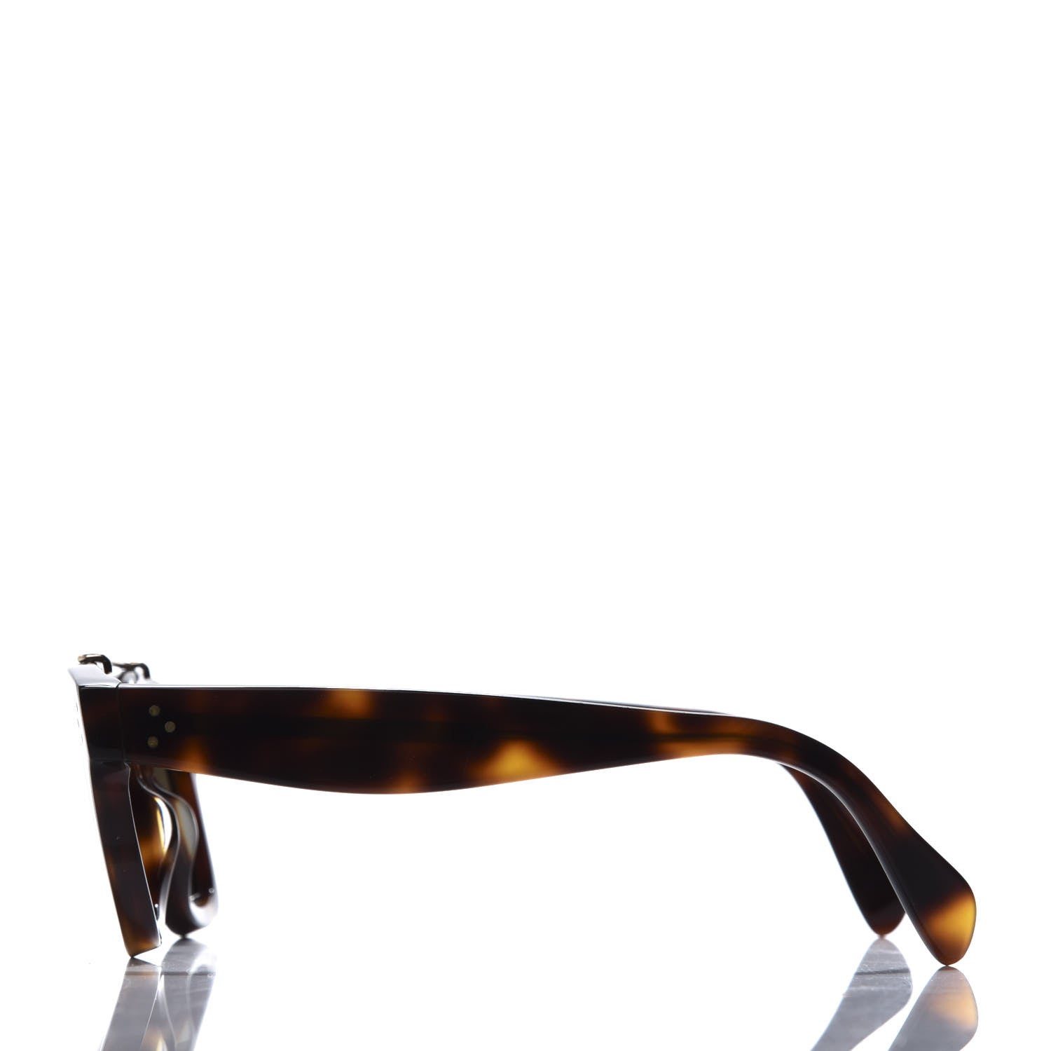 Celine Acetate Bridge Sunglasses CL41077/S Dark Havana 3 of 8