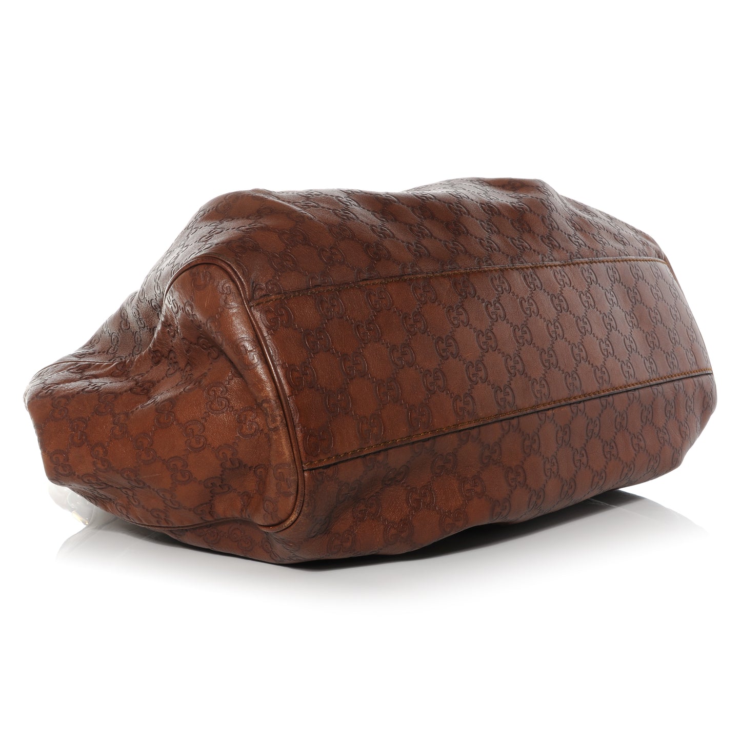 Guccissima Large Sukey Tote Bronze