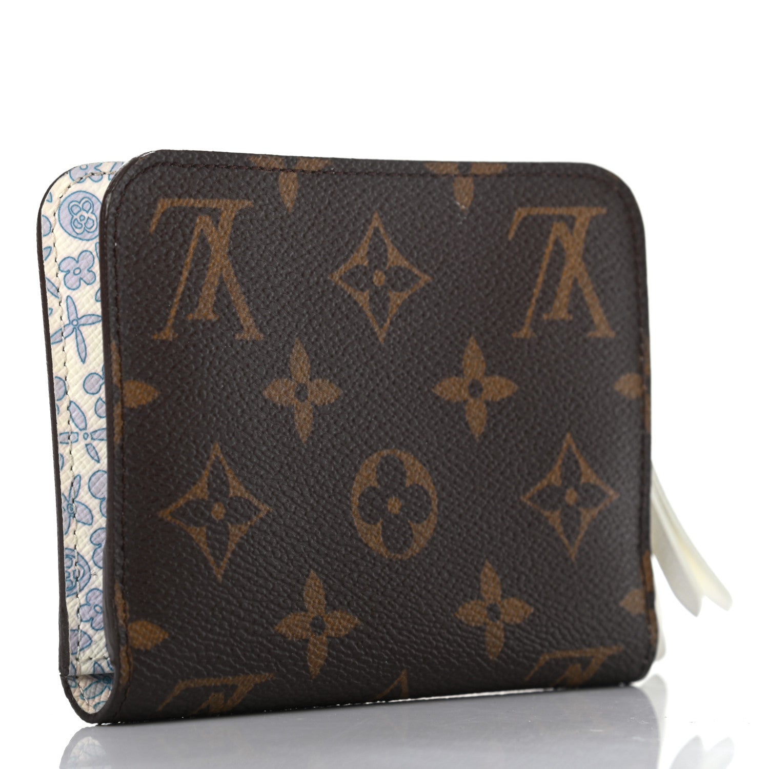 Louis Vuitton Monogram Fleuri Insolite PM Wallet Violet 3 of 8