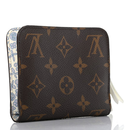 Louis Vuitton Monogram Fleuri Insolite PM Wallet Violet 3 of 8