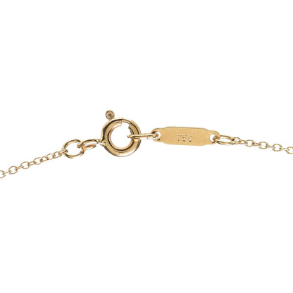 Tiffany 18K Yellow Gold Mini Bow Pendant Necklace 4 of 6