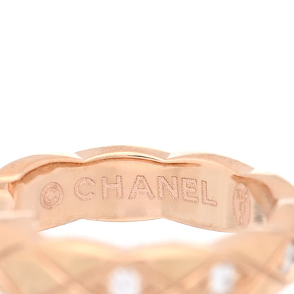 Chanel 18K Beige Gold DIamond Coco Crush Single Ear Cuff Earring 3 of 3