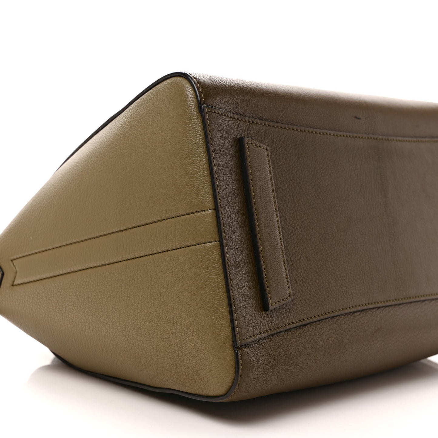 Sugar Goatskin Medium Tri-Color Antigona Khaki Black