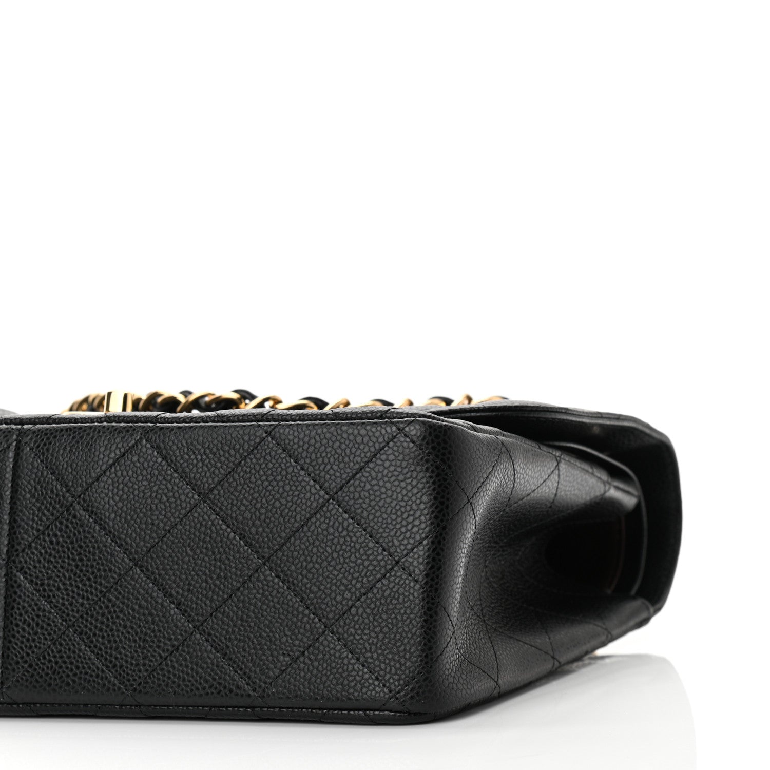 Chanel Caviar Quilted Jumbo Double Flap Black 10 of 10