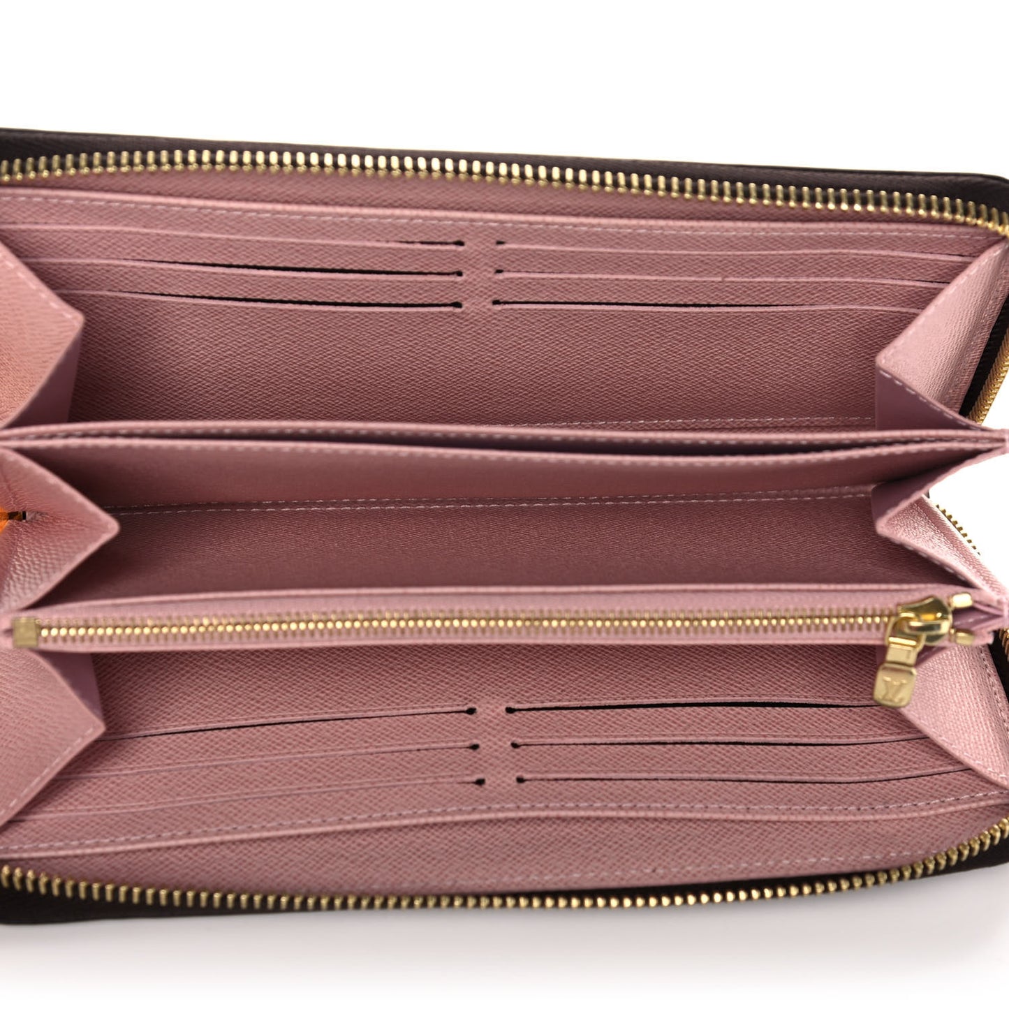 Monogram Zippy Wallet Rose Ballerine