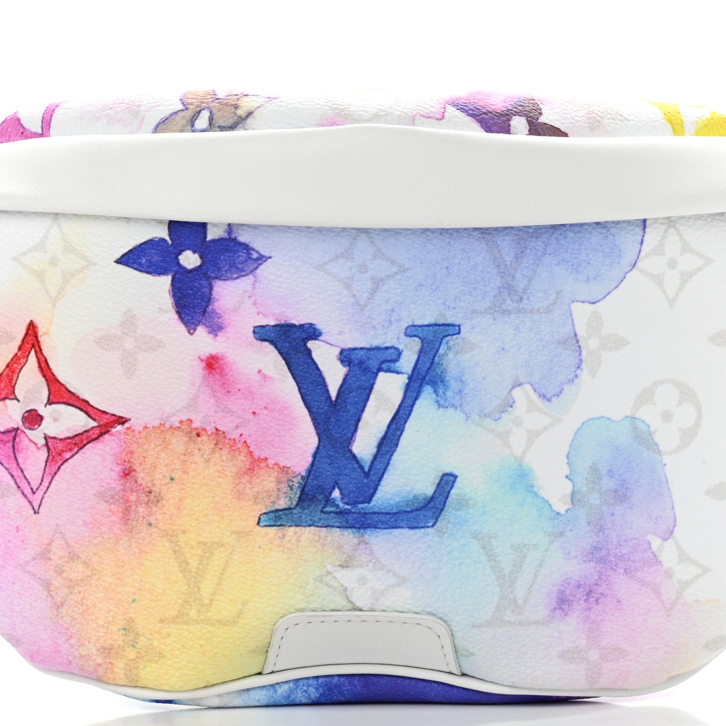 Monogram Watercolor Discovery Bumbag Multicolor