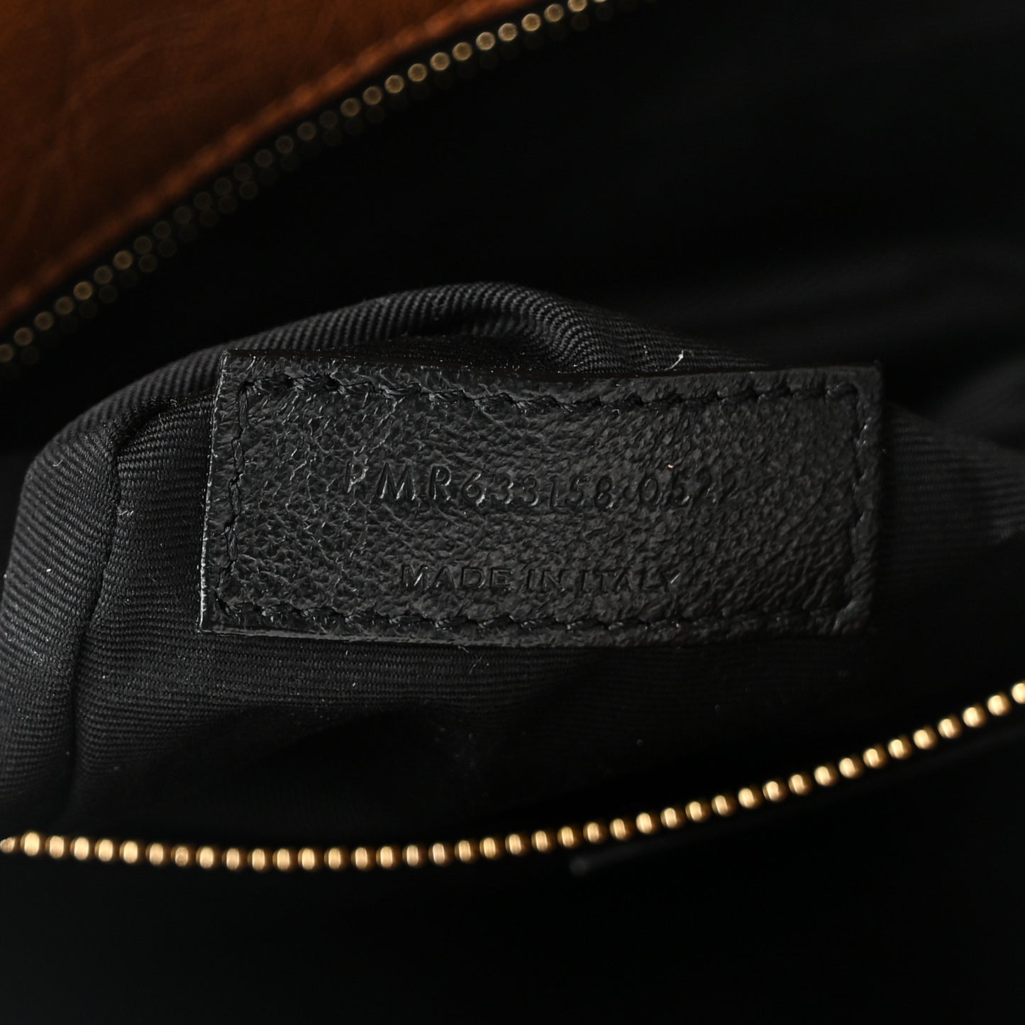 Crinkled Calfskin Matelasse Monogram Medium Niki Chain Satchel Light Burnt