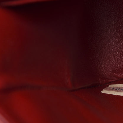 Chanel Lambskin Quilted Medium Double Flap Red 7 of 17
