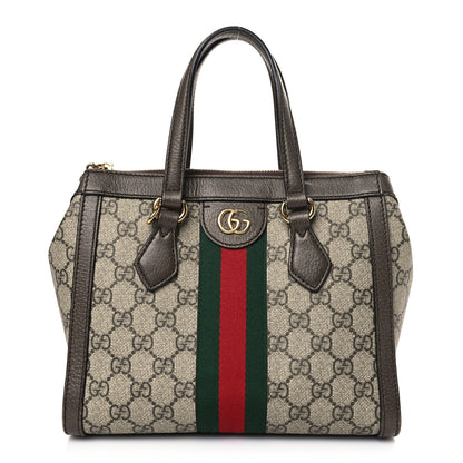 Gucci GG Supreme Monogram Small Ophidia Tote Bag Brown 1 of 13