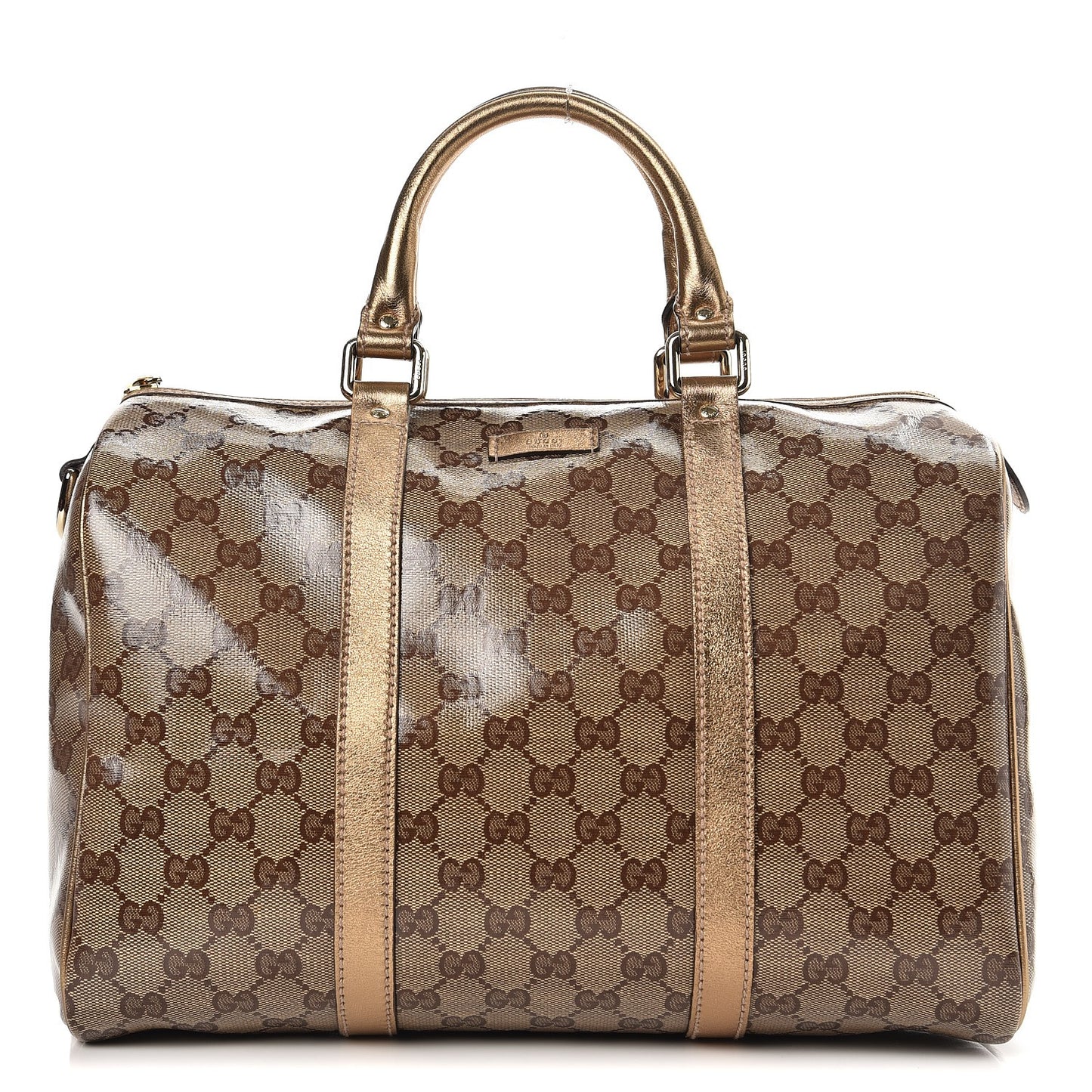 Crystal Monogram Medium Joy Boston Bronze