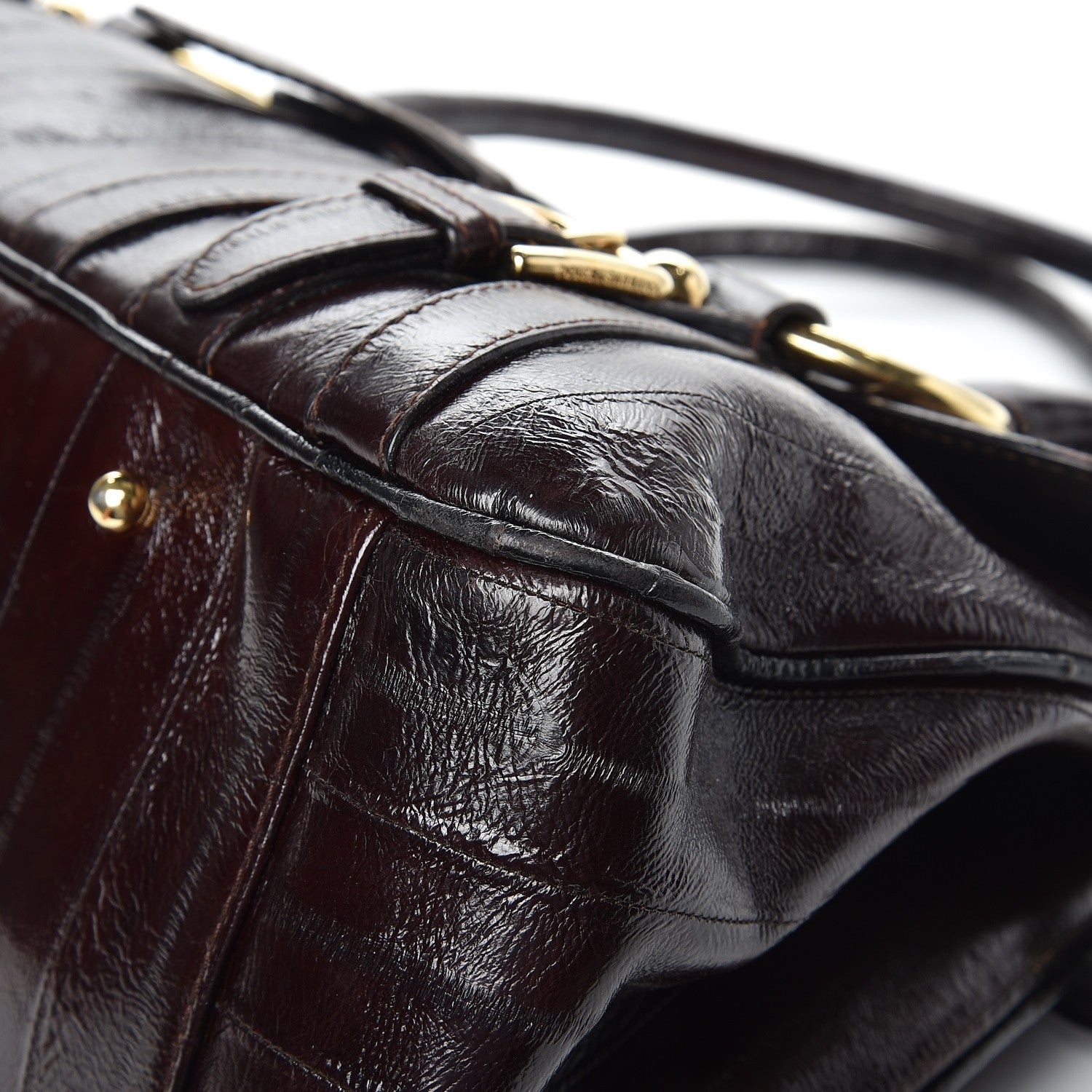 Dolce & Gabbana Eel Shoulder Bag Brown 10 of 14