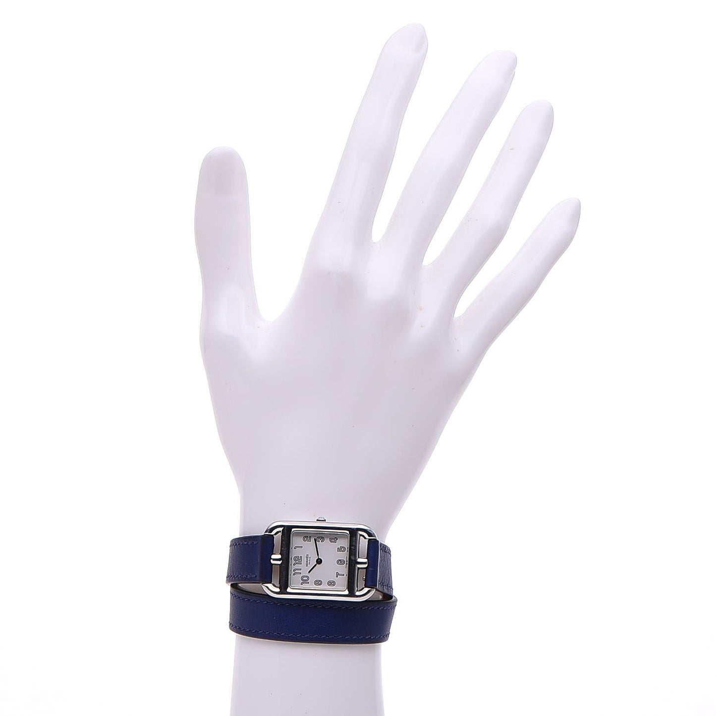 Stainless Steel Swift 23mm Cape Cod Double Tour Quartz Watch Bleu Electrique