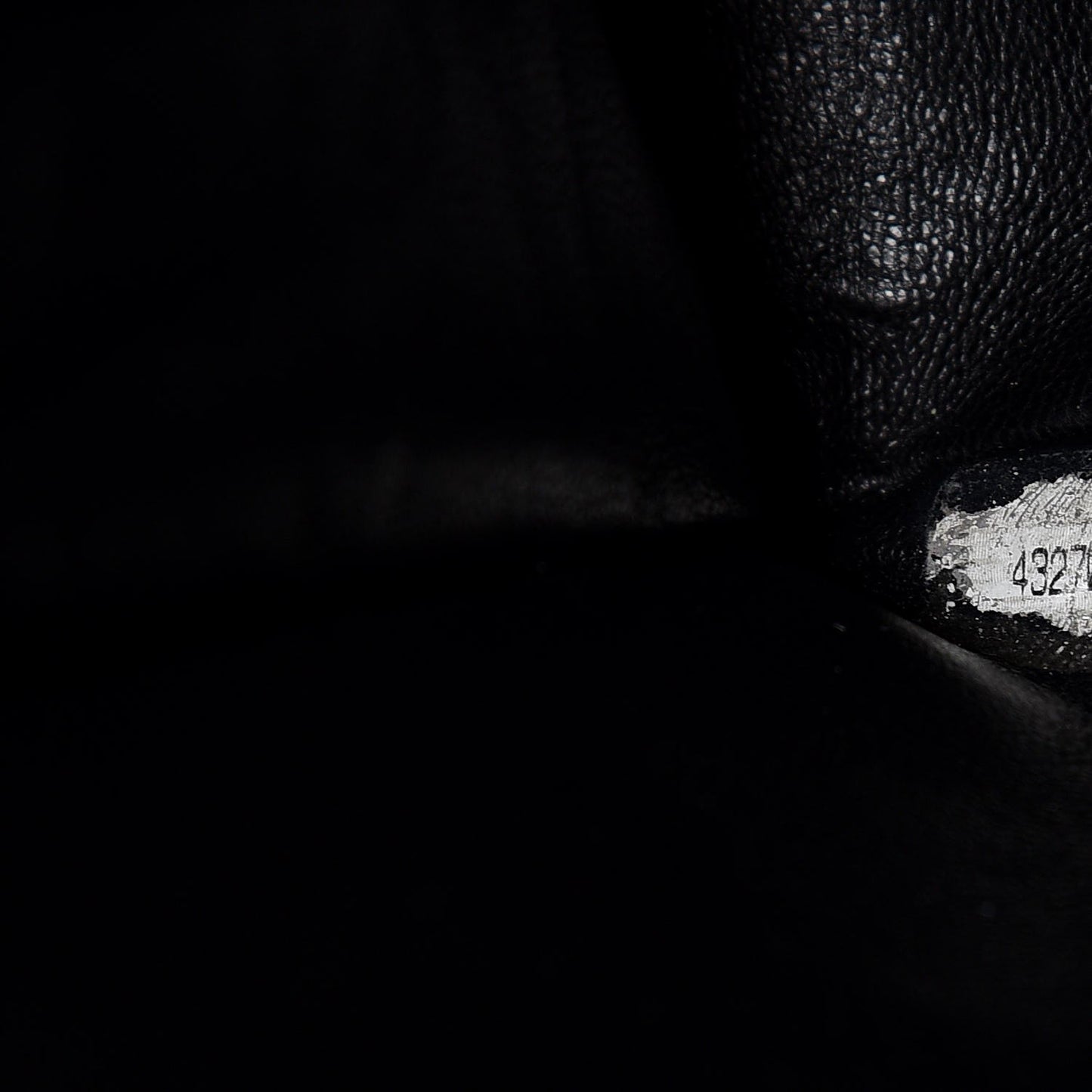 Lambskin Jumbo Single Flap Dark Brown