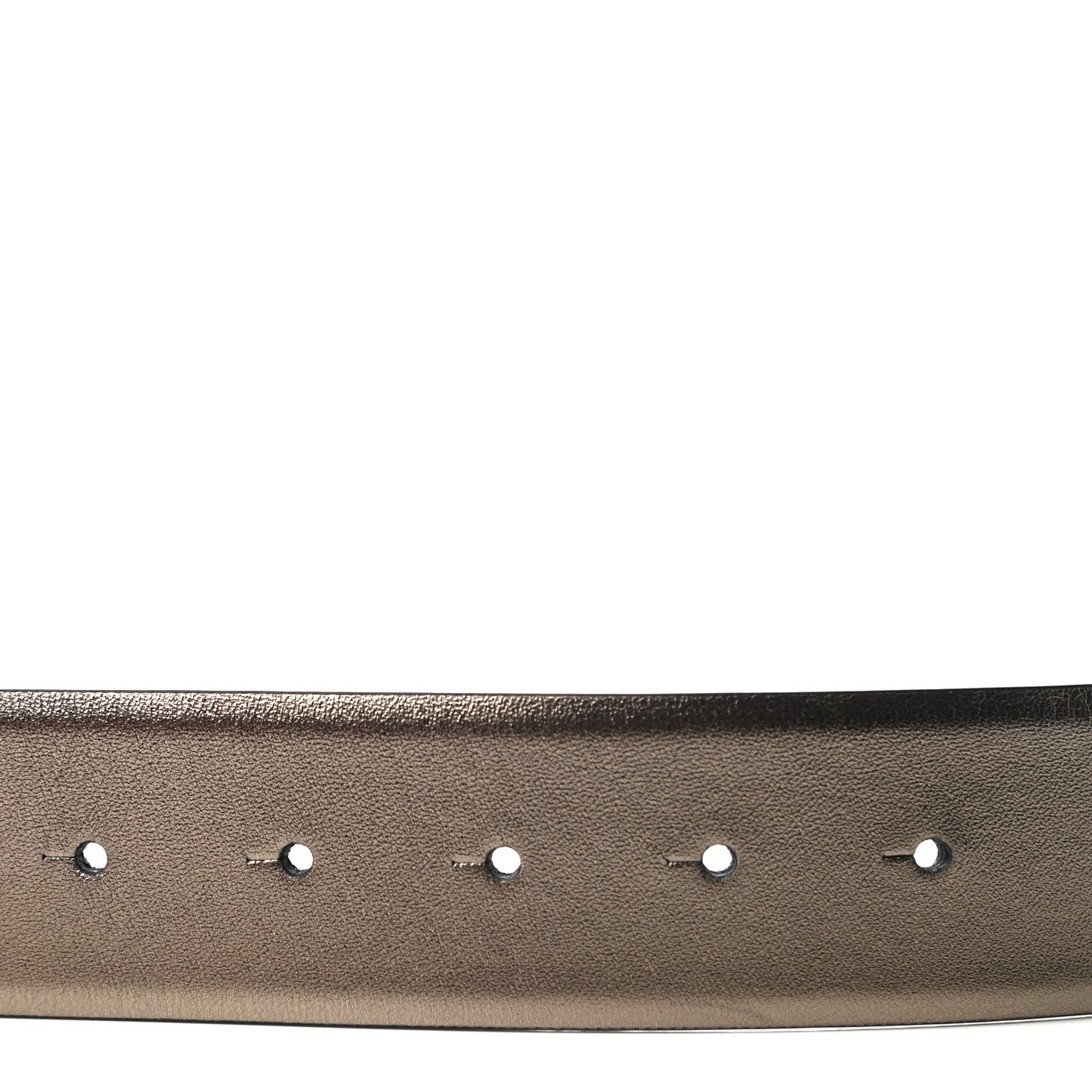 Metallic Lambskin VLogo 40mm Belt 70 32 Stone