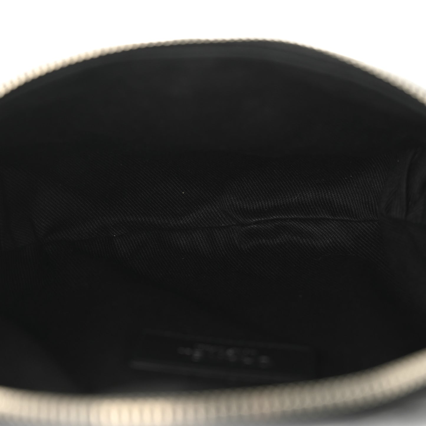 Calfskin Quilted Uniform Waist Belt Bag Black