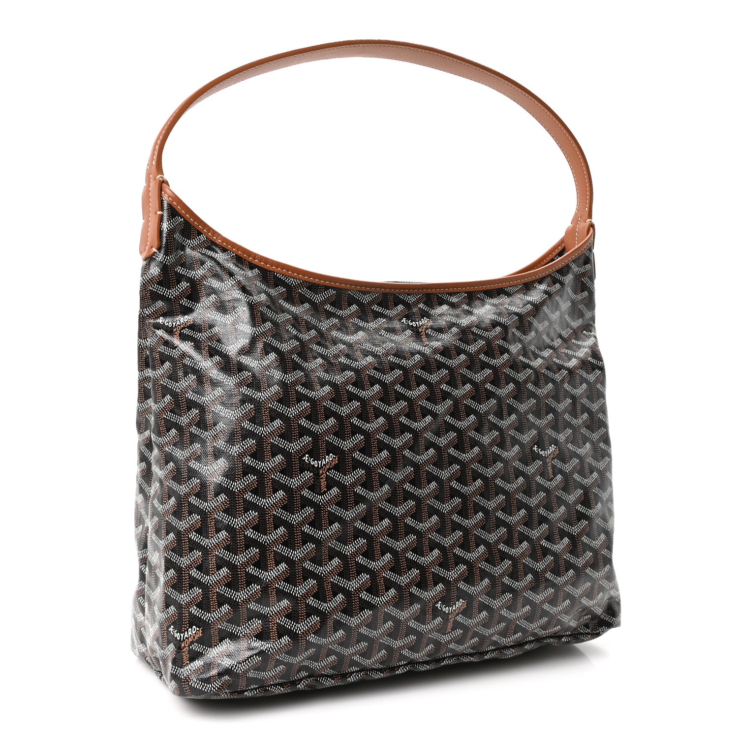 Goyard Goyardine Boheme Hobo Black Gold 4 of 10
