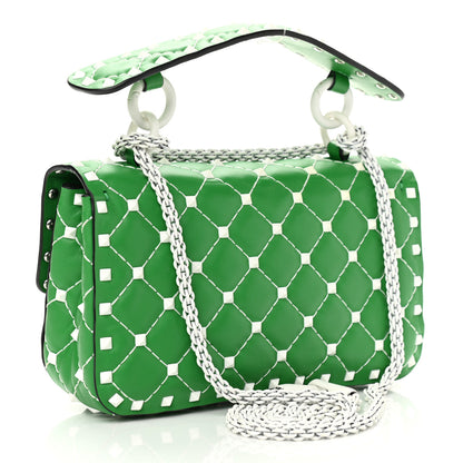 Valentino Garavani Nappa Small Free Rockstud Spike Shoulder Bag Peppermint 3 of 10