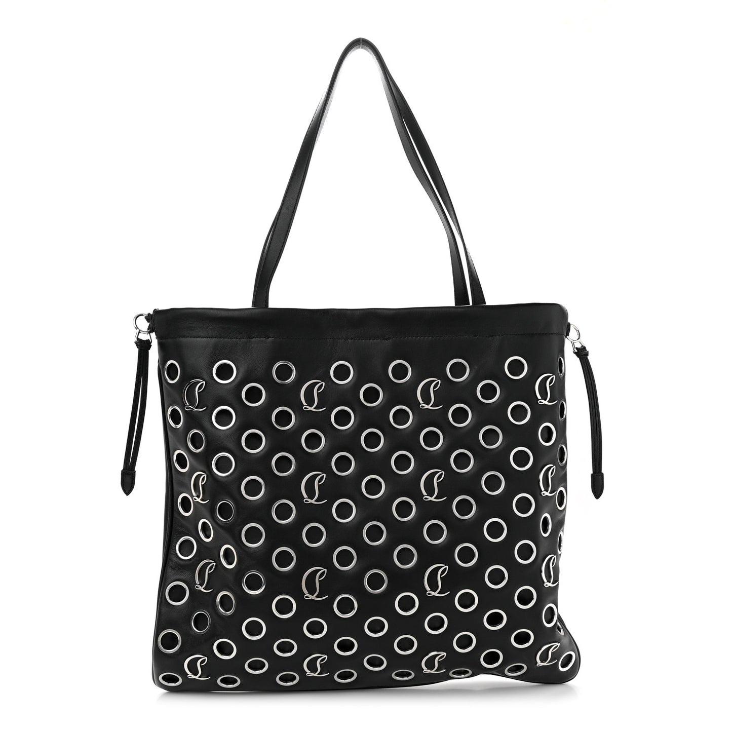 Nappa Eyelet Logo Mouchara Tote