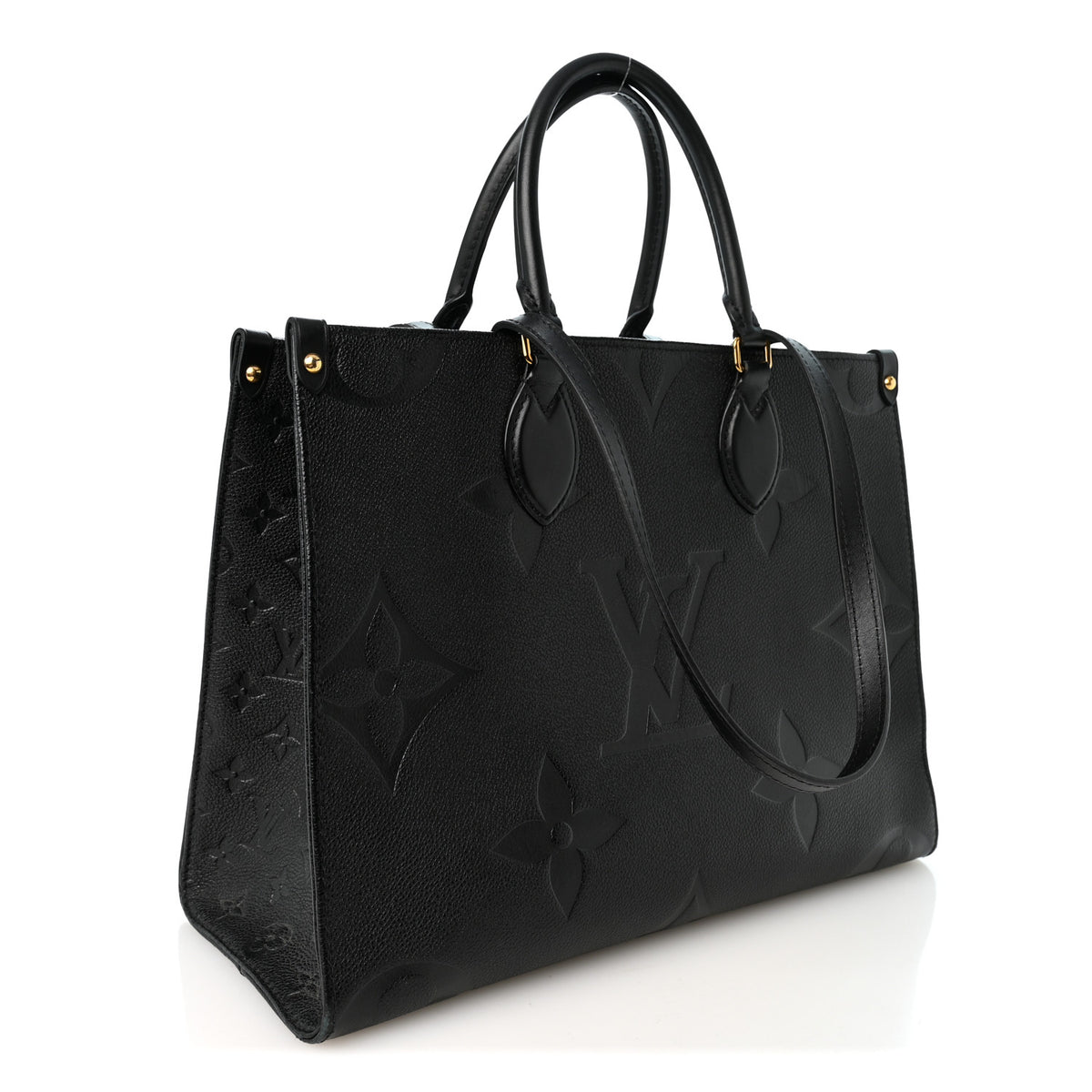 Louis Vuitton Empreinte Monogram Giant Onthego MM Black 3 of 10