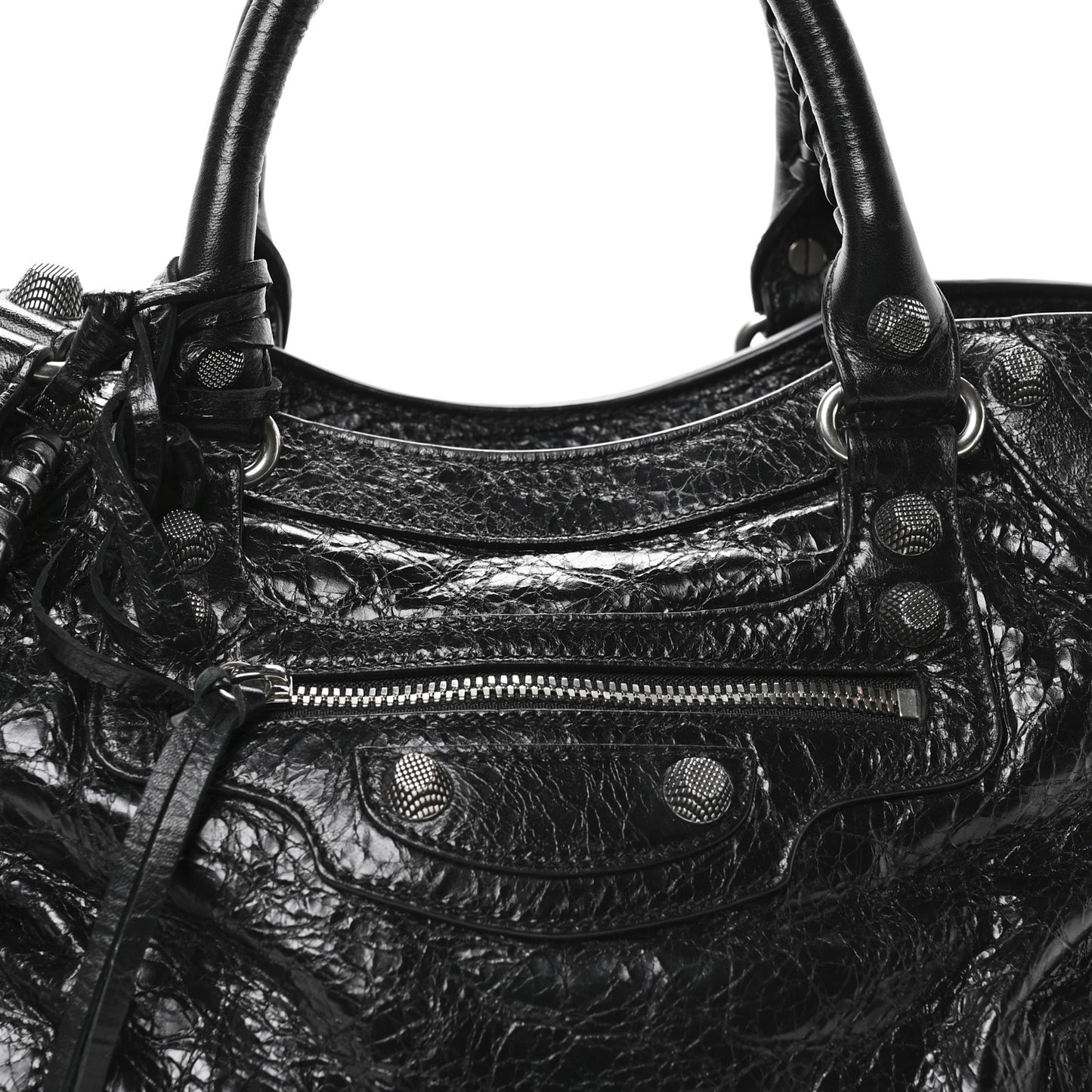 Agneau Arena Neo Cagole City Handbag Black