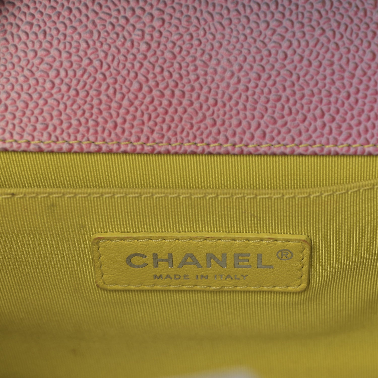 Chanel Caviar Quilted Medium Cuba Rainbow Boy Flap Multicolor 6 of 9