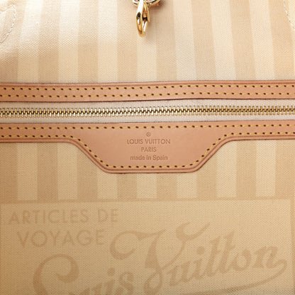 Louis Vuitton Monogram Rayures Neverfull MM 6 of 10
