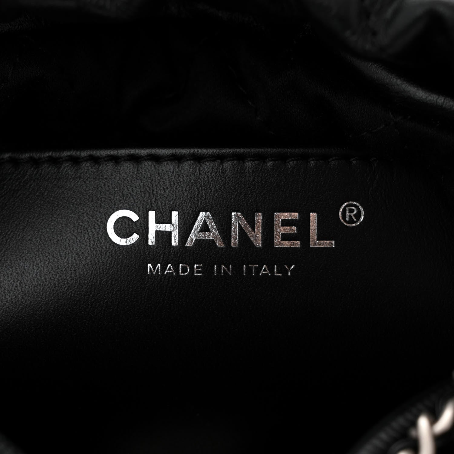 Chanel Shiny Calfskin Quilted Mini Chanel 22 Black 6 of 10
