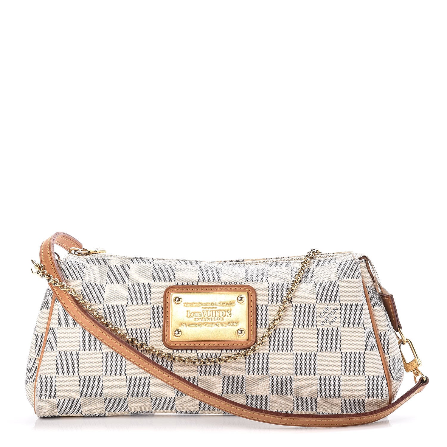 Louis Vuitton Damier Azur Eva Clutch 1 of 19