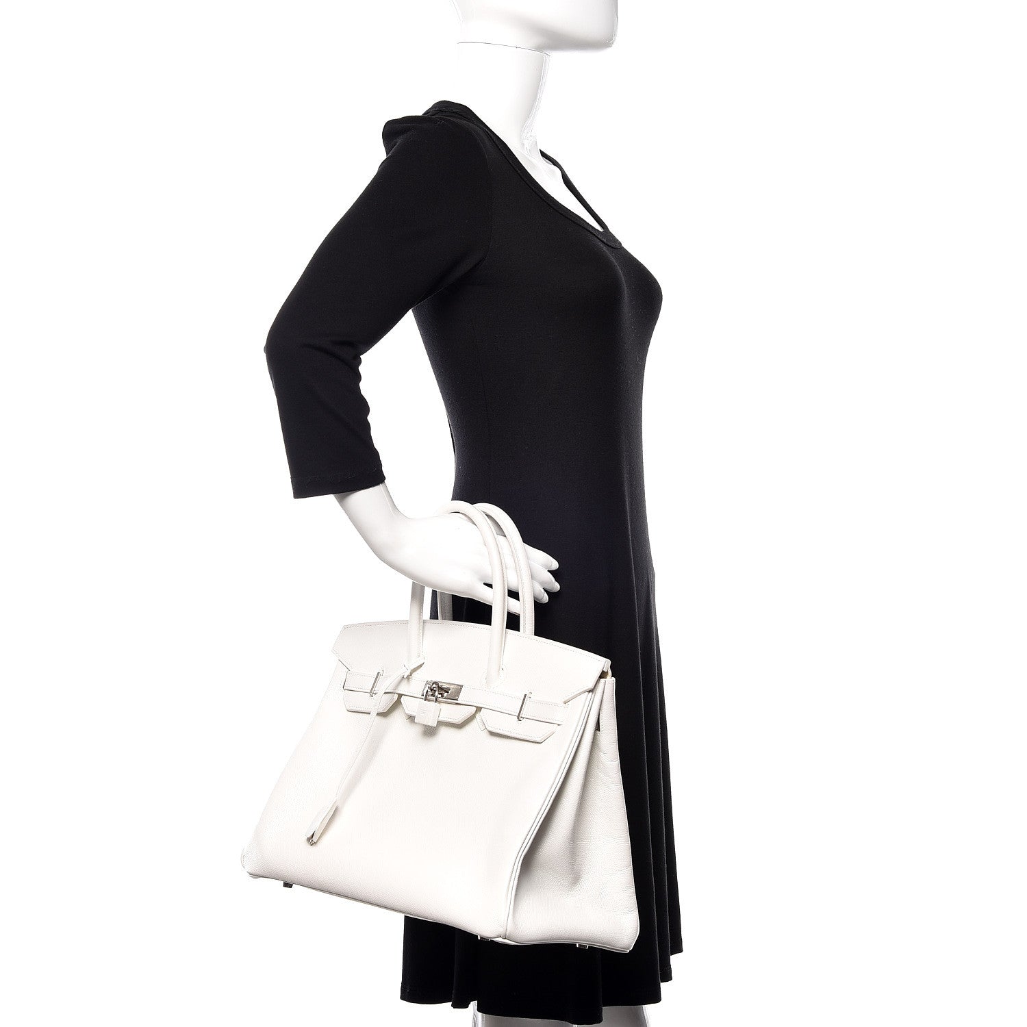 Hermes Epsom Birkin 35 White 2 of 38