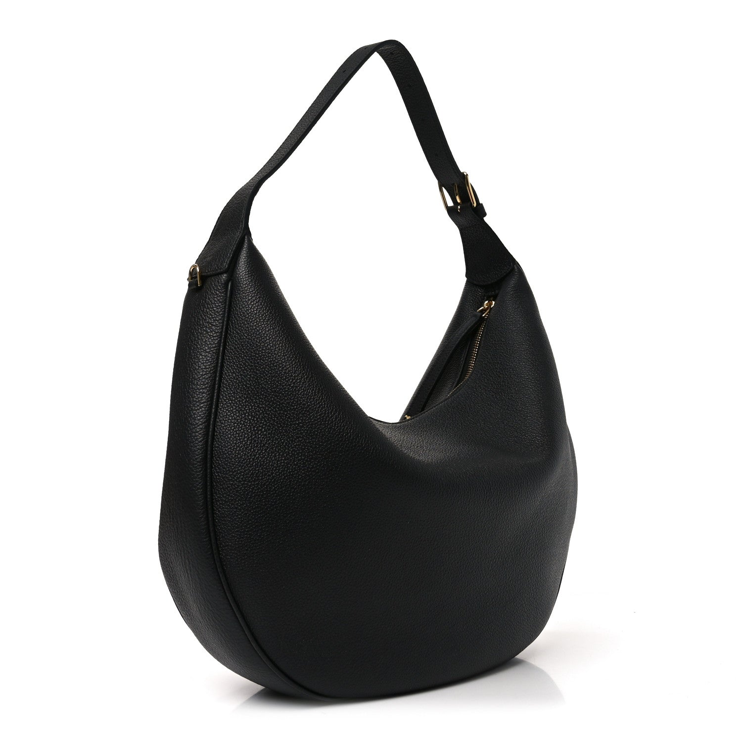Celine Supple Grained Calfskin Large Lulu Shoulder Bag Black 3 of 9