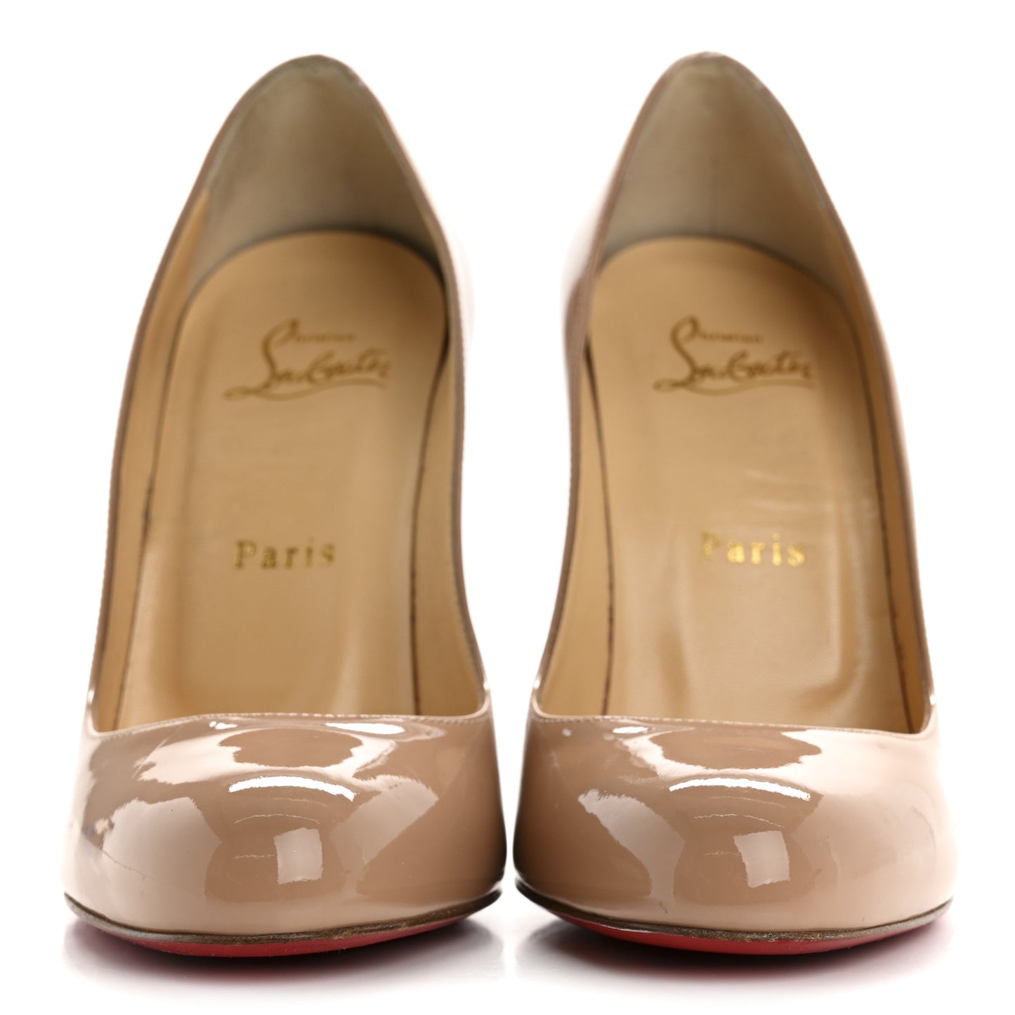Patent Simple 100 Pumps Nude