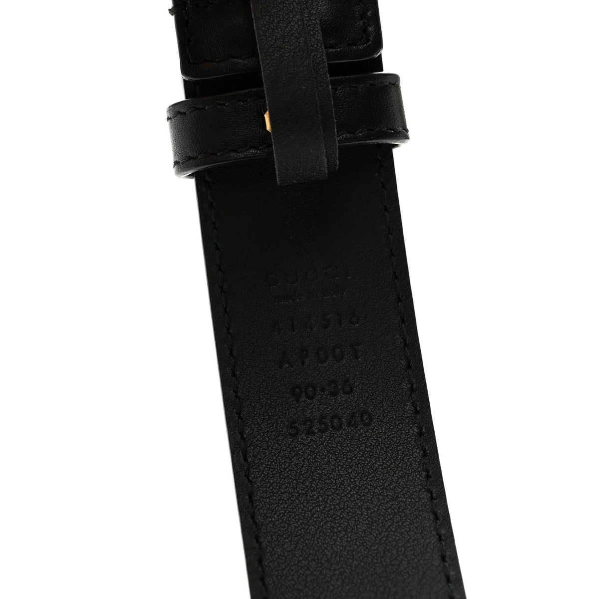 Calfskin Double G 30mm Belt 90 36 Black
