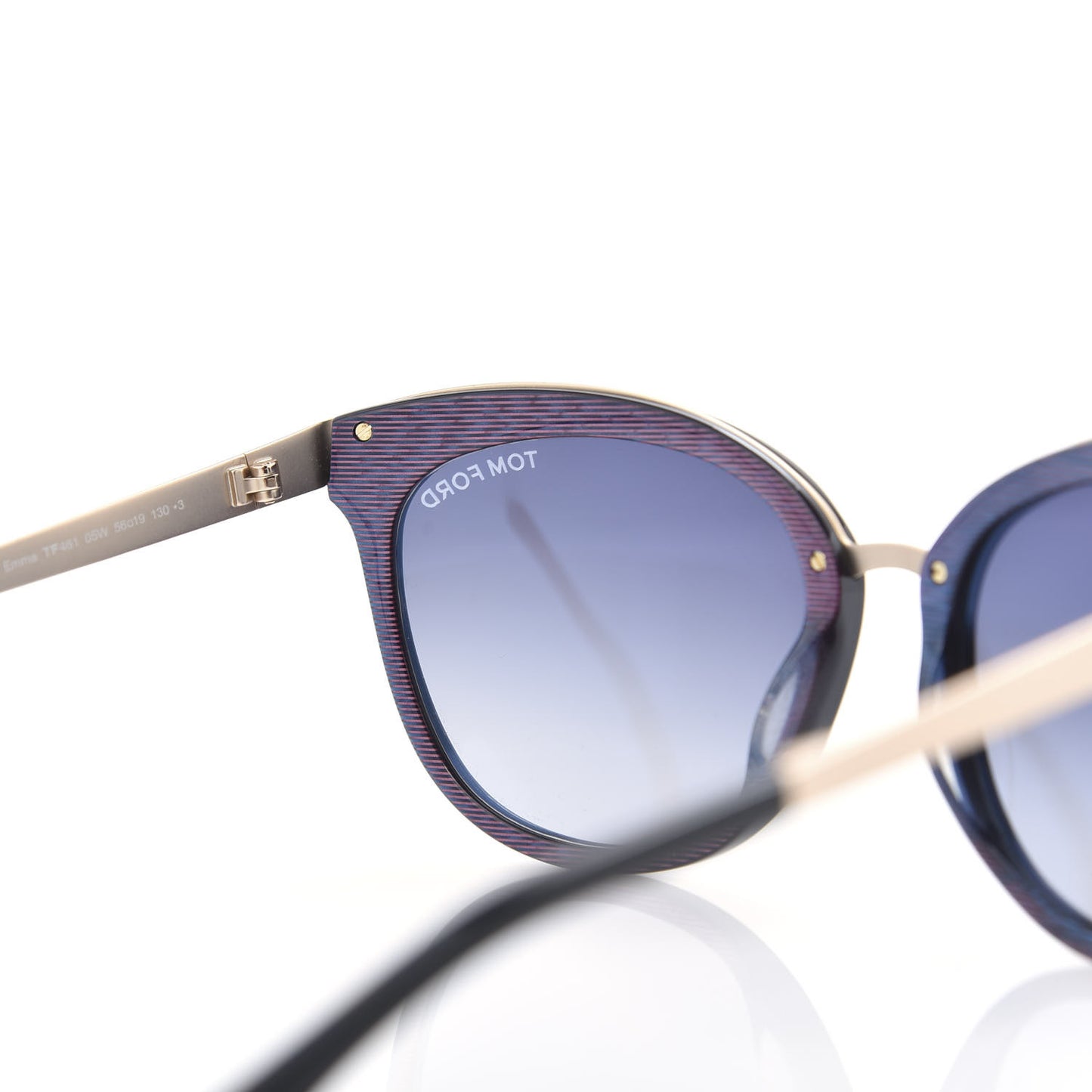 Emma Cat Eye Sunglasses TF461 Black