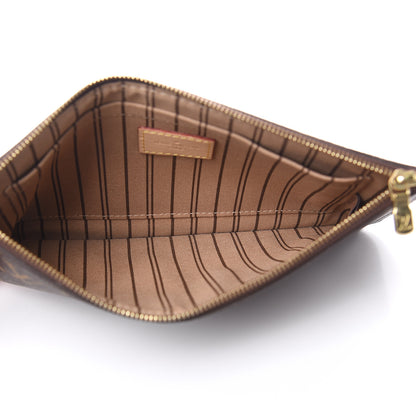 Louis Vuitton Monogram Neverfull MM GM Pochette 5 of 10