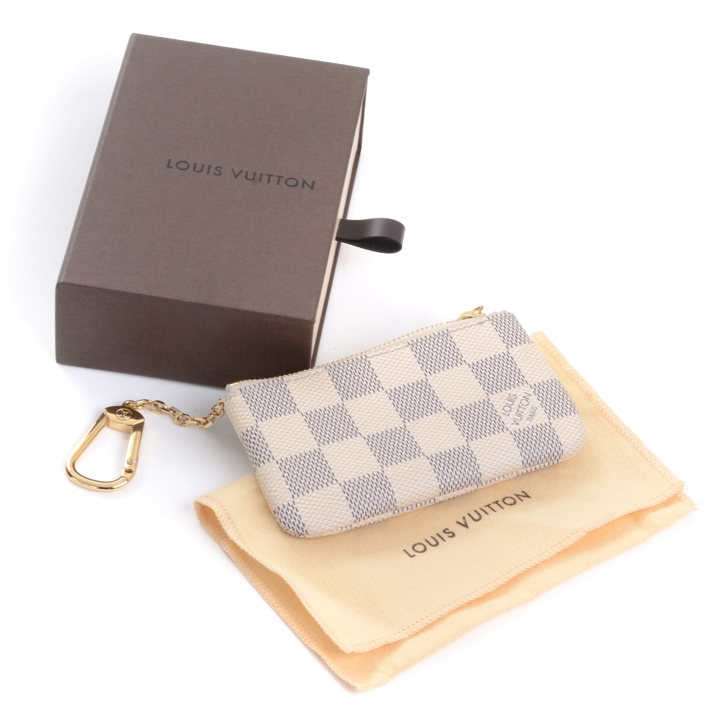 Damier Azur Key Pouch