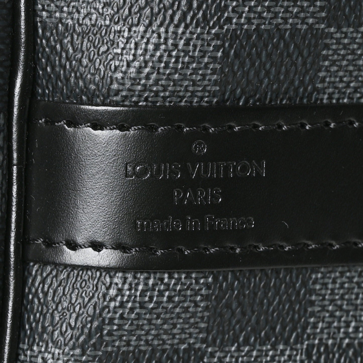 Damier Graphite Keepall Bandouliere 55