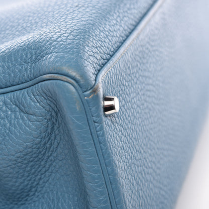 Hermes Togo Kelly Retourne 35 Blue Jean 7 of 41