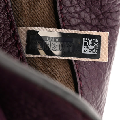 Chloe Calfskin Mini Marcie Round Crossbody Bag Dark Velvet 7 of 13