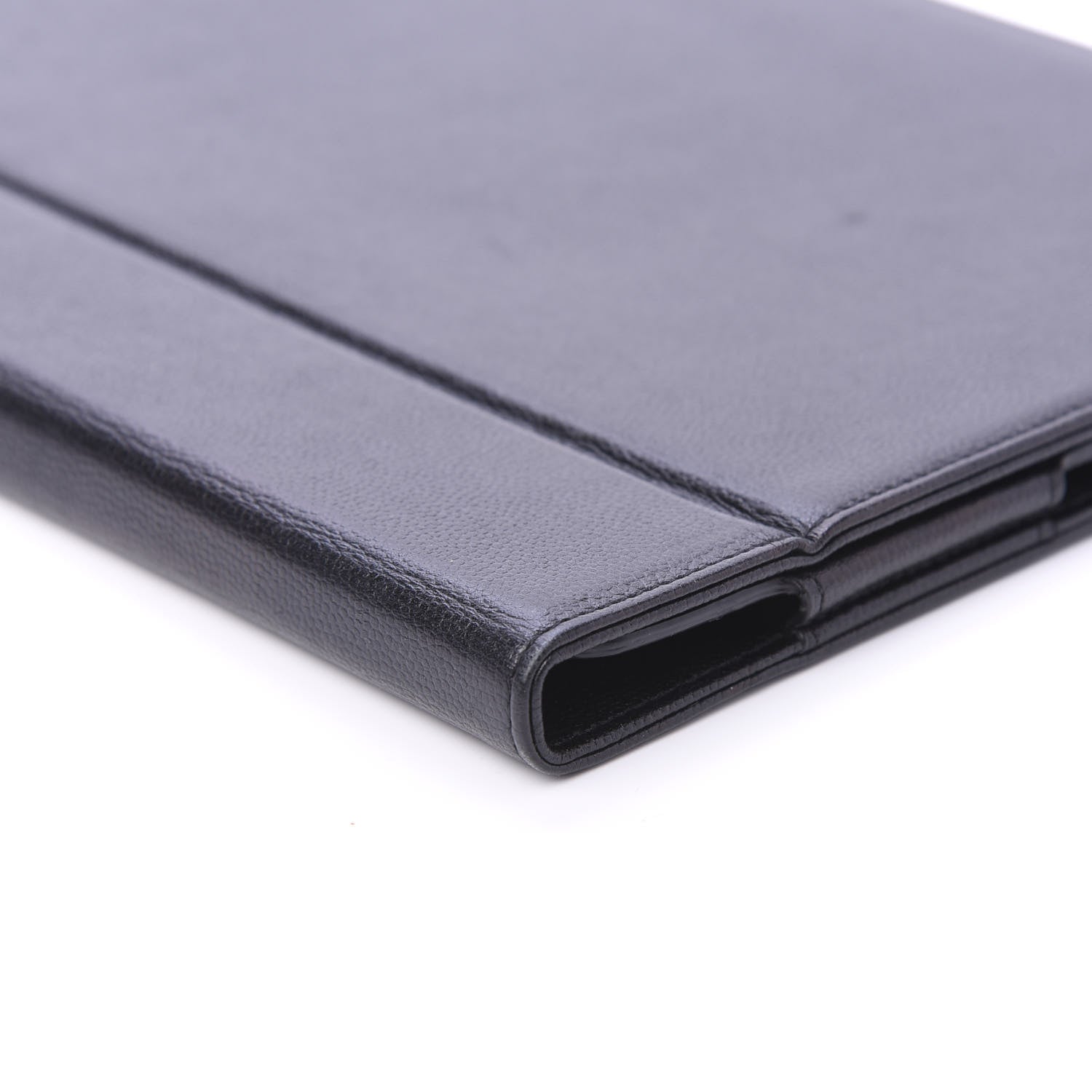 Chanel Caviar Sevruga iPad Case Black 6 of 9