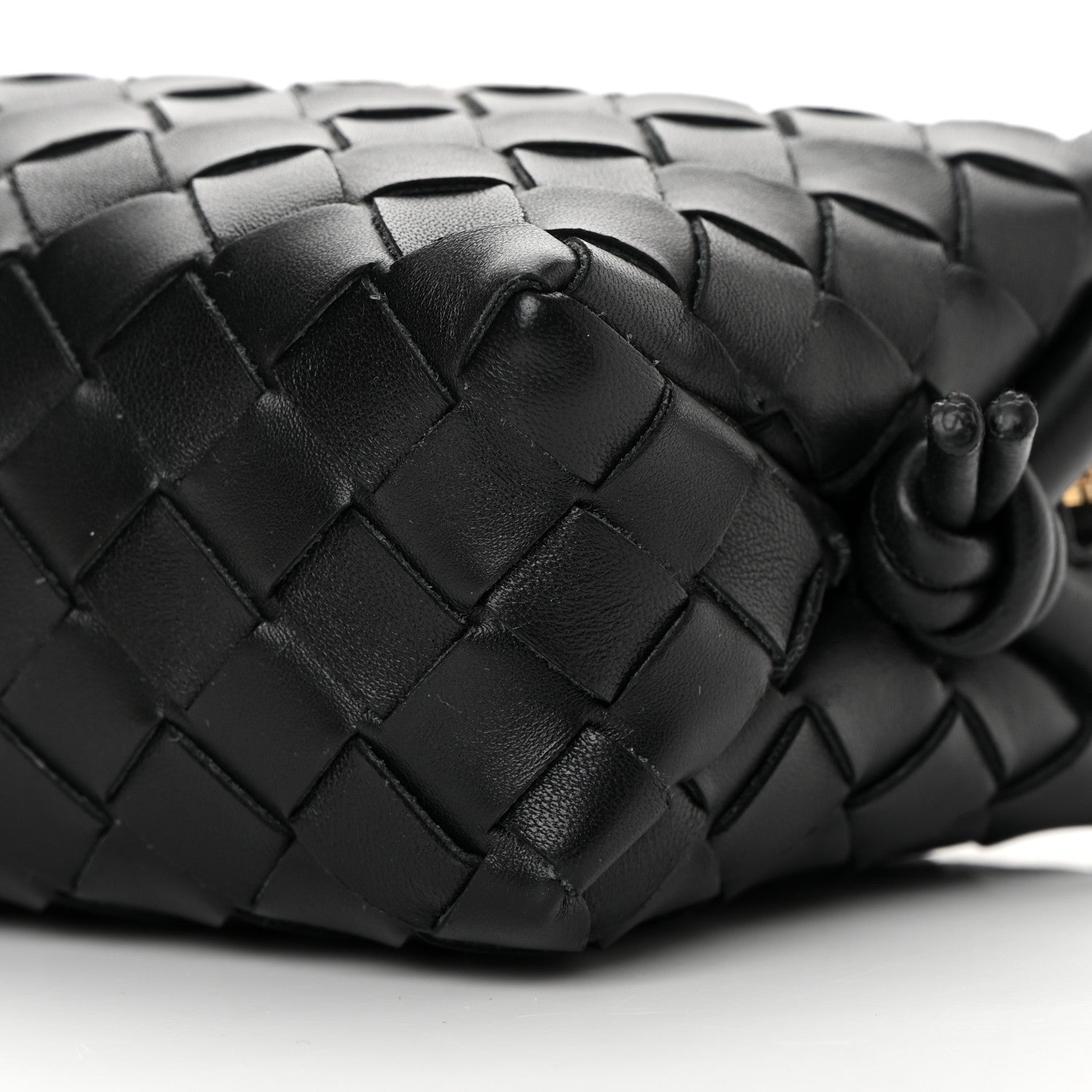 Bottega Veneta Nappa Intrecciato Mini Loop Camera Bag Black 9 of 9